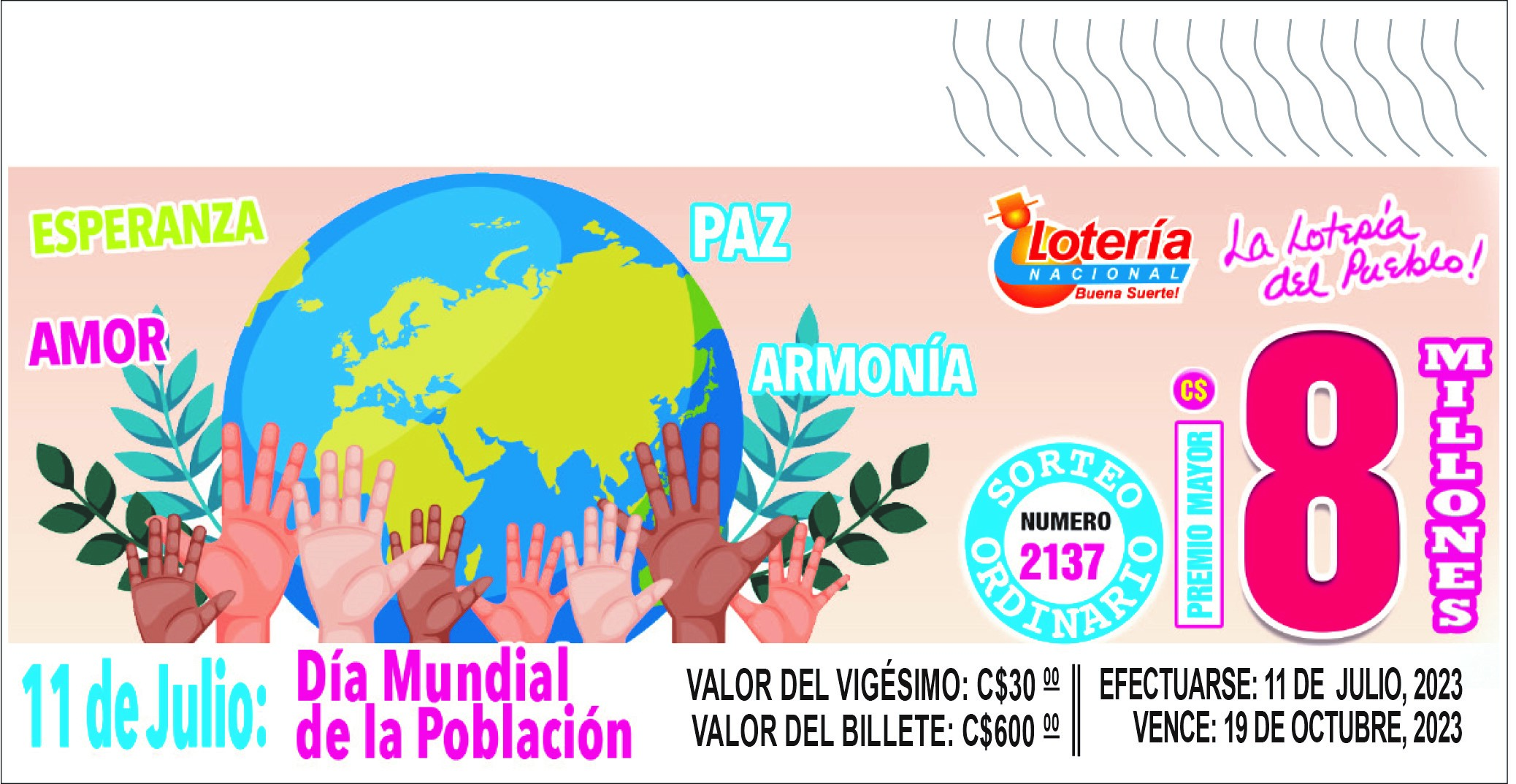 Sorteos Lotería Nacional