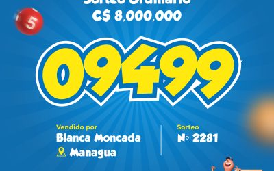 ¡La capital se queda con el premio mayor de 8 millones!