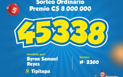 Llego la alegría a Tipitapa, 8 millones de córdobas se quedan en la Ciudad.